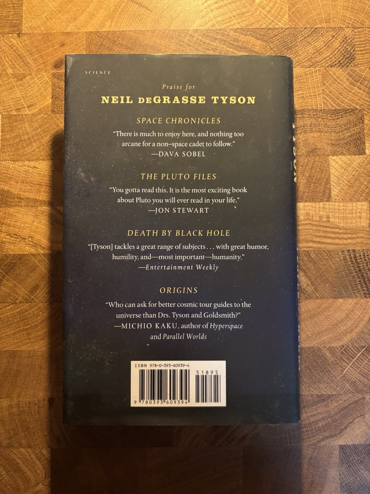 Neil deGrasse Tyson Astrophysics for People in a Hurry Paperback 2017 Science