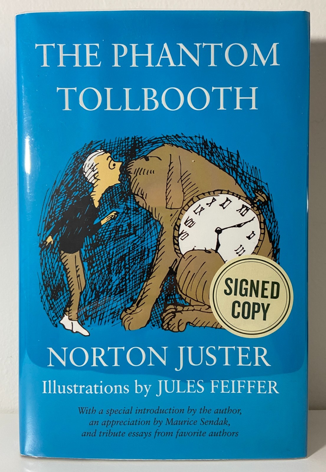 SIGNED Norton Juster PHANTOM TOLLBOOTH Hardcover 2016 Barnes & Noble Exclusive