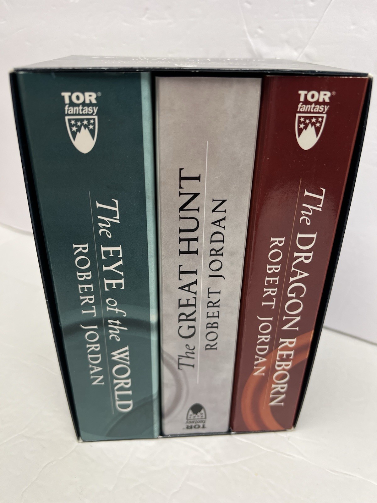 Robert Jordan the Wheel of Time Books 1-3 Box Set – Paperback VG!