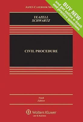 Civil Procedure by Yeazell, Stephen C.; Schwartz, Joanna C.