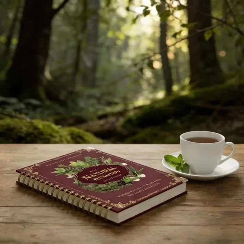 The Natural Healing Handbook Spiral Bound Guide For Herbal Remedies And NaturalT