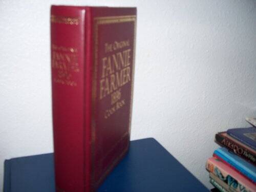 The Original FANNIE FARMER 1896 COOK BOOK – Hardcover – GOOD