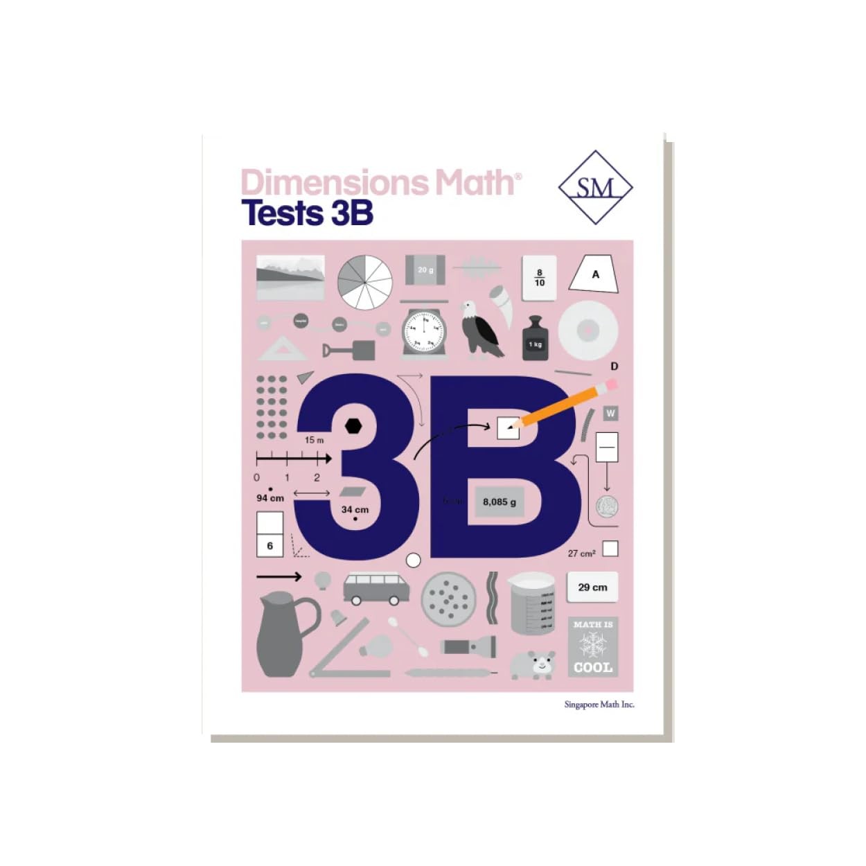 Dimensions Math Tests 3B | Singapore Math Inc. [Paperback]