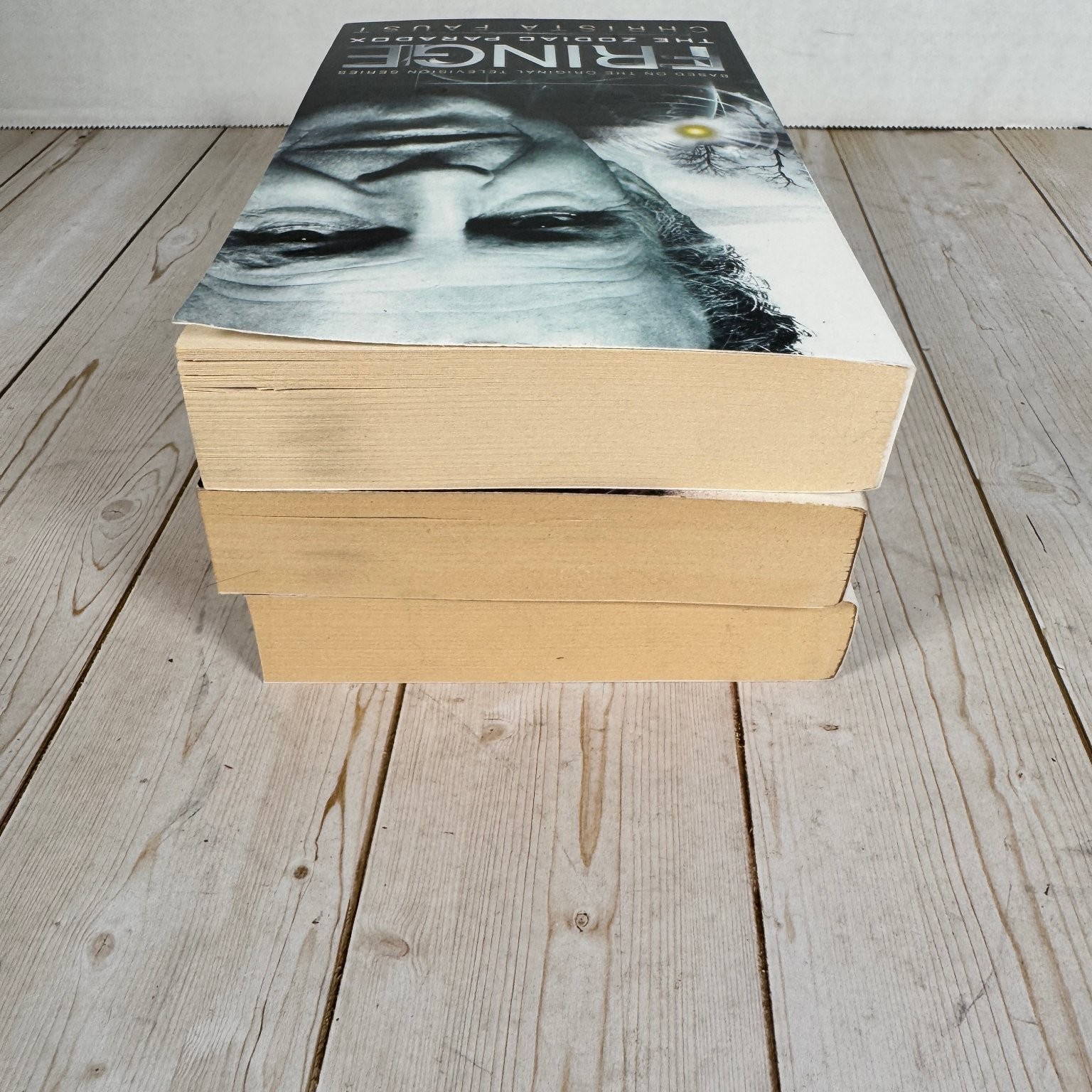 Fringe Books 1-3 Complete Set Christa Faust First Editions Sci-Fi TV Tie-In