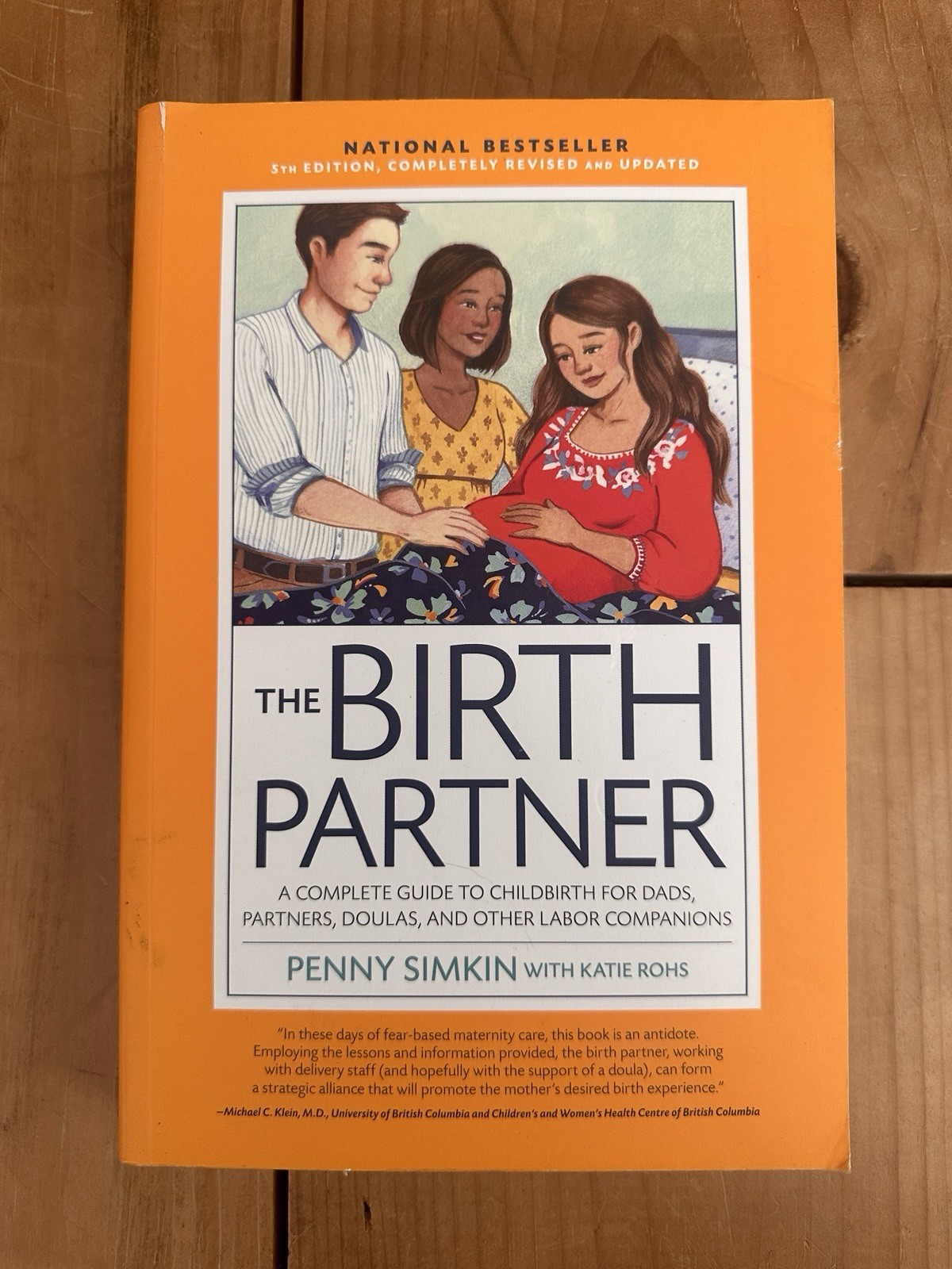 Penny Simkin & Katie Rohs The Birth Partner PB Revised 5th Ed Harvard 2018