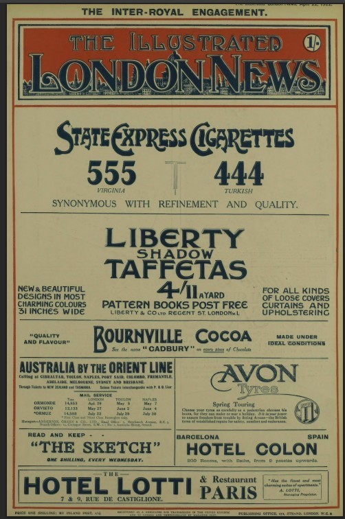 ILLUSTRATED LONDON NEWS 1920S (UK) 524 Unique Issues On USB Flash Drive