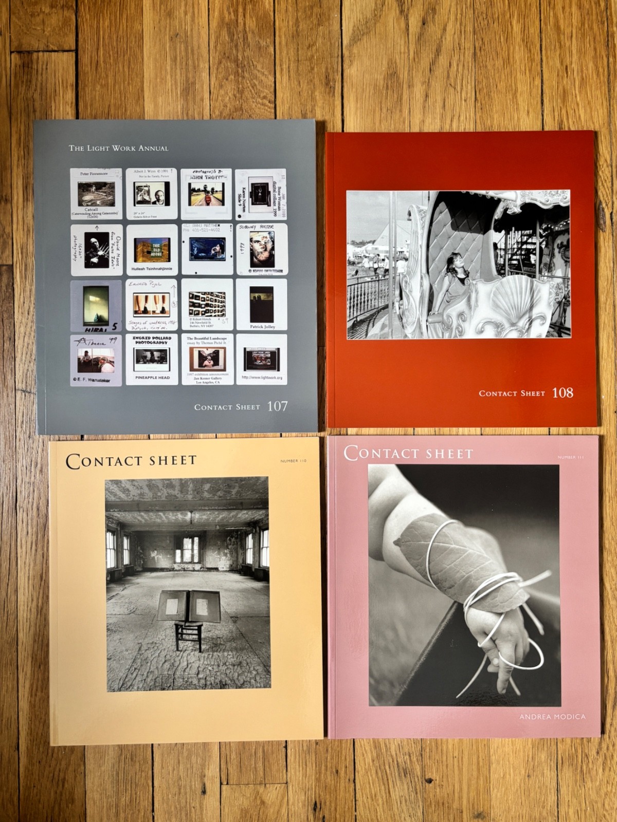 Contact Sheet,lot of 4,Andrea Modica,Margaret Stratton,Joseph Lawton,Annual 2000