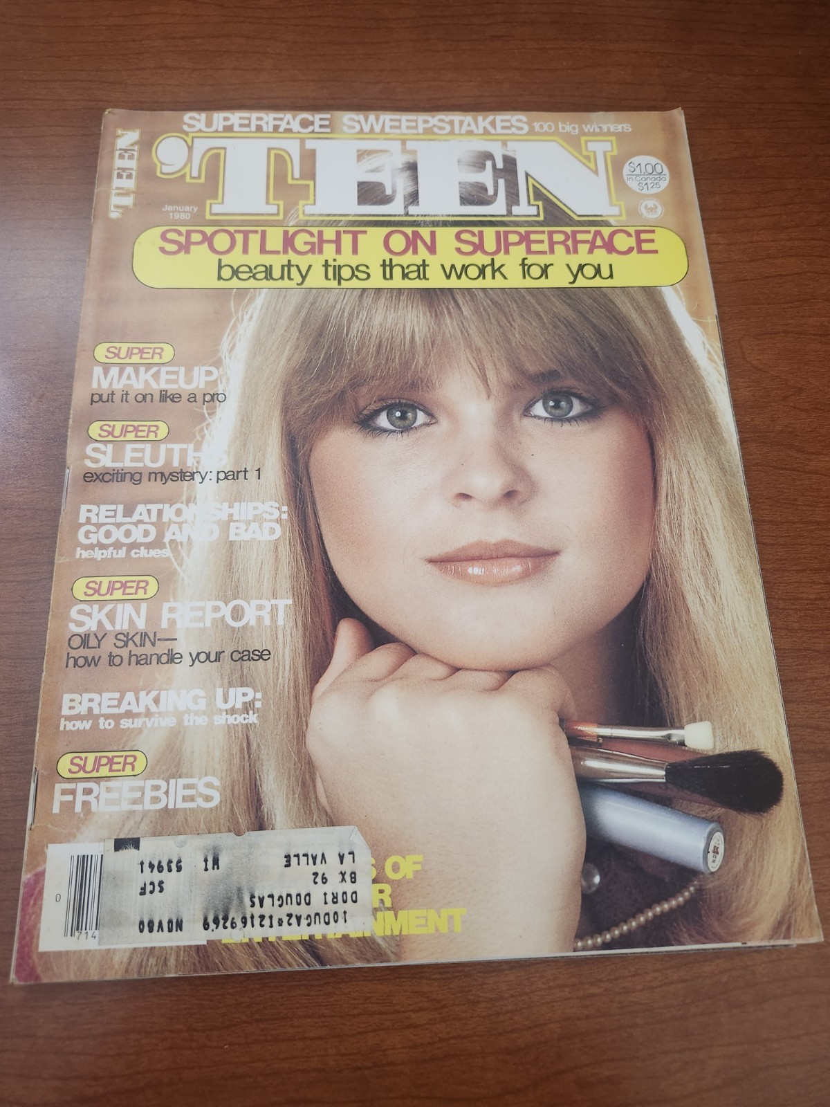 Teen Magazine January 1980 BARRY MANILOW CLARK BRANDON Rhea Deszcz