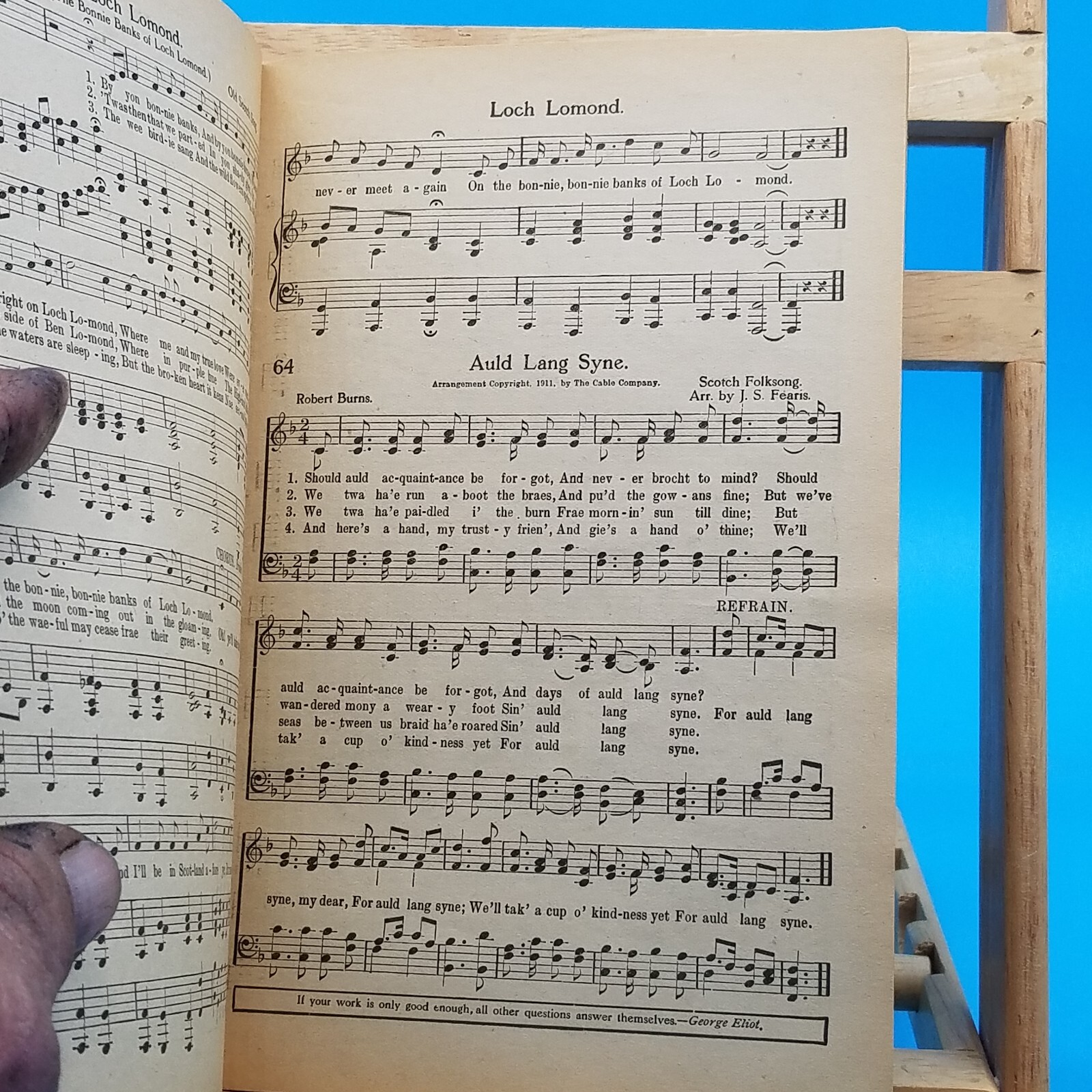VTG. Song Book The Cable Company Pianos 101 Best Songs 1922 24th edition