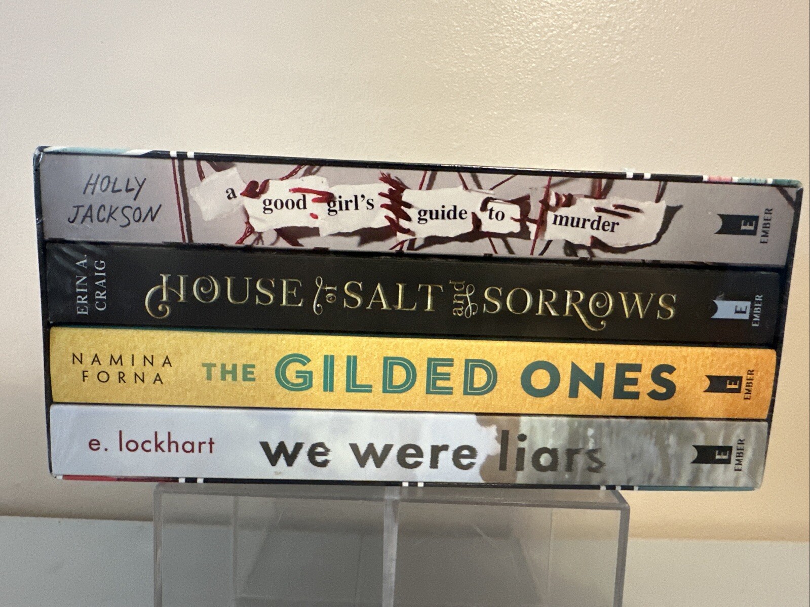BookTok Bestsellers Boxed Set of 4 – NEW SEALED We Were Liars, Gilded Ones +2