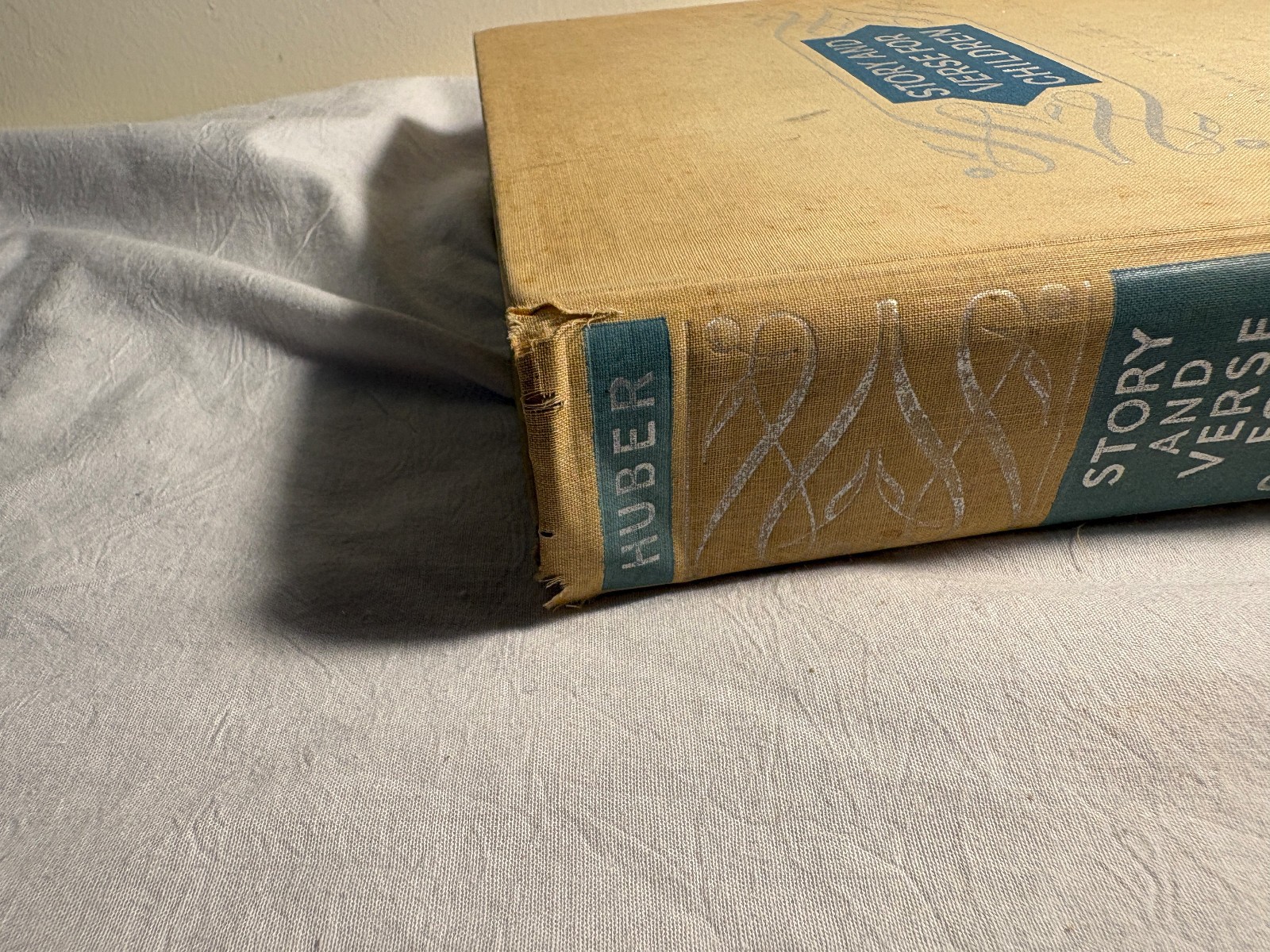 Story and Verse for Children Vintage Book 1943 Cloth Binding Fourth Printing