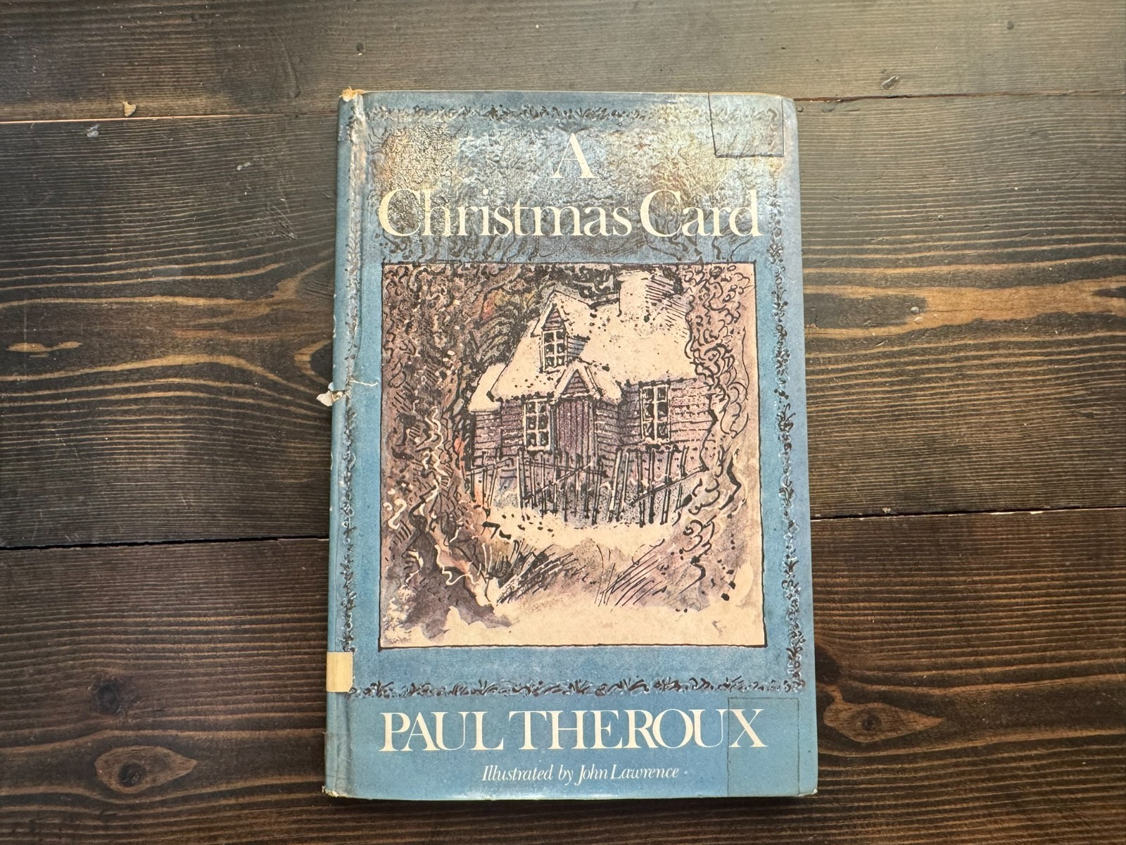 VINTAGE – A Christmas Card by Paul Theroux [HC,DJ,1978,EX-LIB]