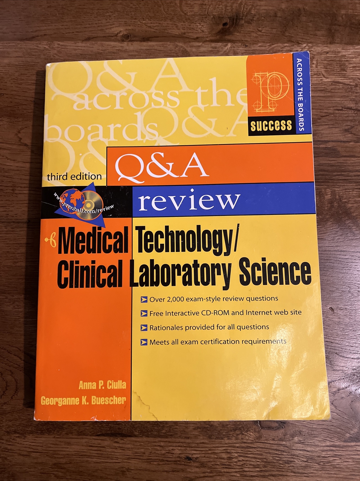 Success Across the Boards Ser.: Prentice Hall Health’s Question and Answer…