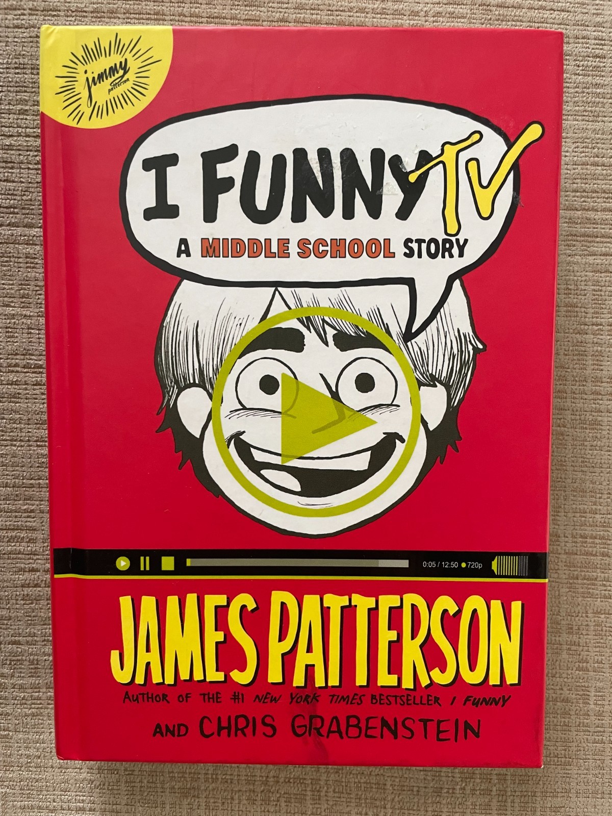 I Funny TV : A Middle School Story by Chris Grabenstein and James Patterson…