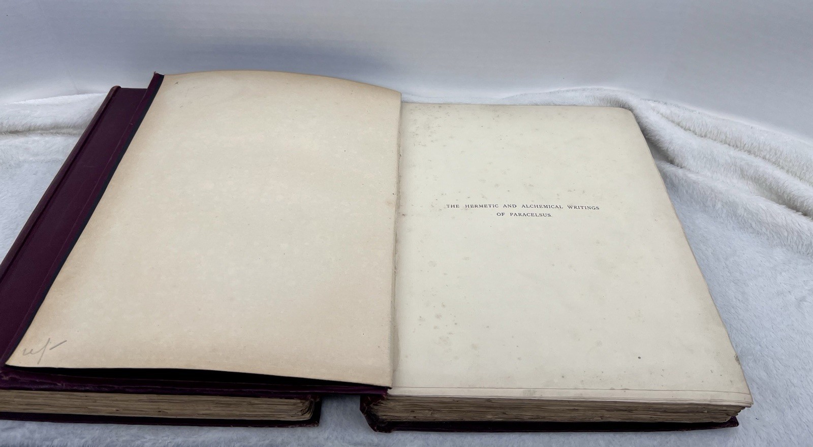 The Hermetic & Alchemical Writings of Paracelsus – First Edition – 1894 – 2 VOL.