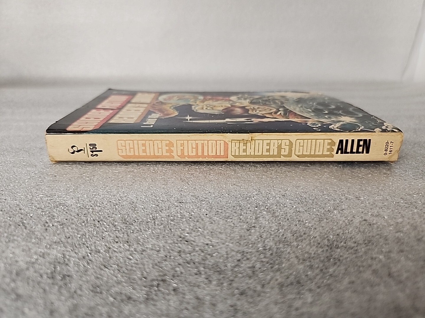 Science Fiction Reader’s Guide by L. David Allen 1974 Vintage PB Cool Cover Art
