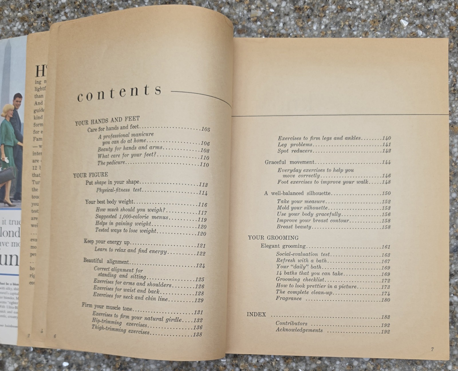 1964 Family Circle Guide to Beauty Vintage 1960s Makeup Hair Style Mod Book PB