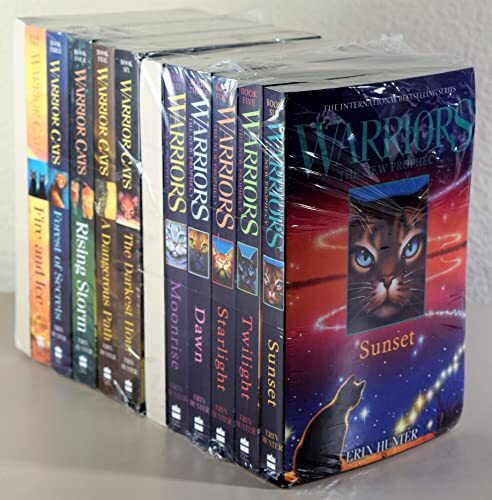 Warrior Cats Volume 1 to 12 Books Collection Set by Erin Hunter