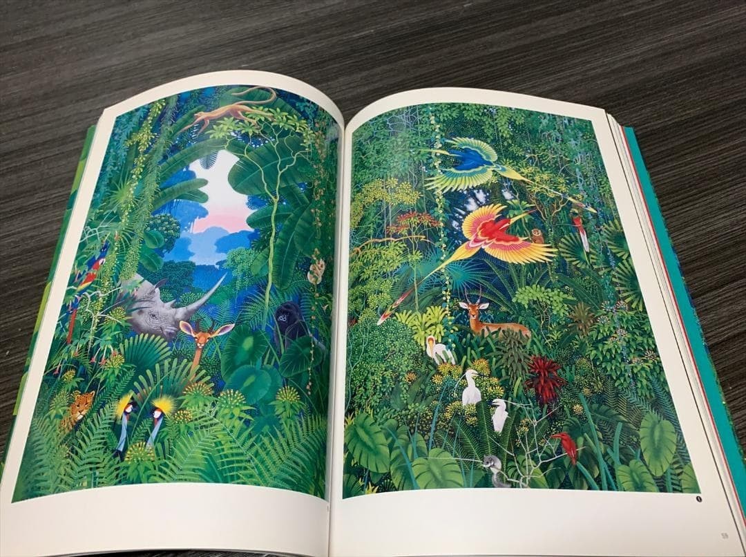 Art works Book of Emerald forest by Hiroo Isono EMERALD FOREST Art Illustration