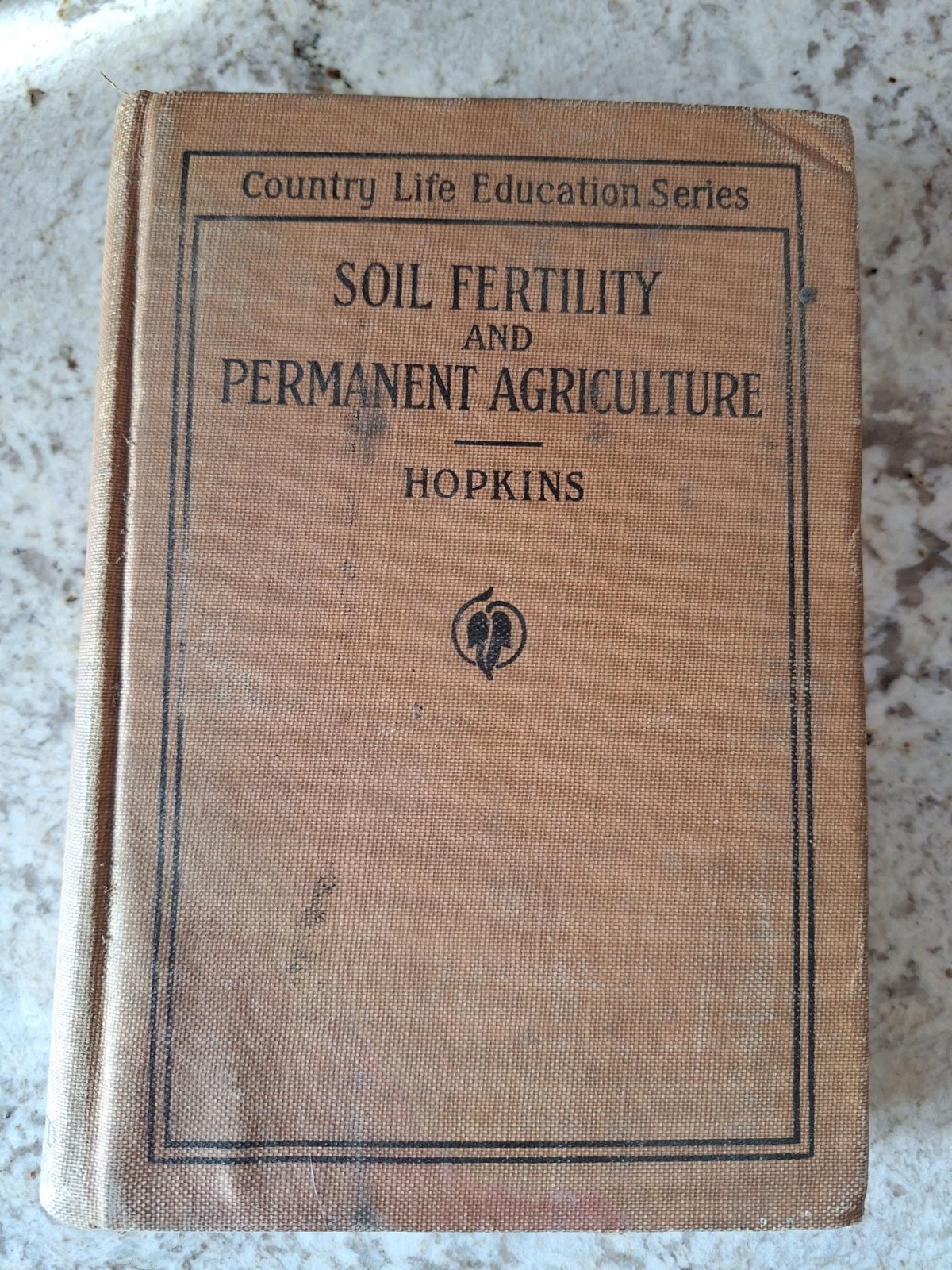 VTG 1910 Soil Fertility & Permanent Agriculture Hard Cover Book, Cyril G Hopkins