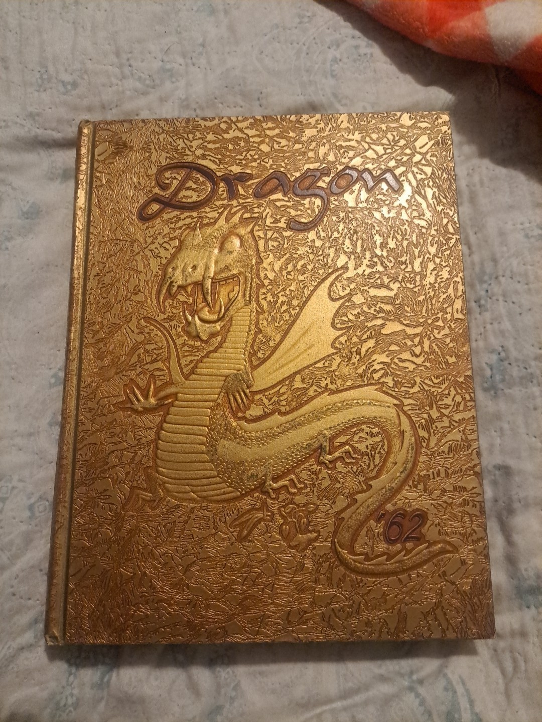 Fairmont High School Kettering Ohio Yearbook 1962 Dragon 12.25″ X 9.25″ X 1″
