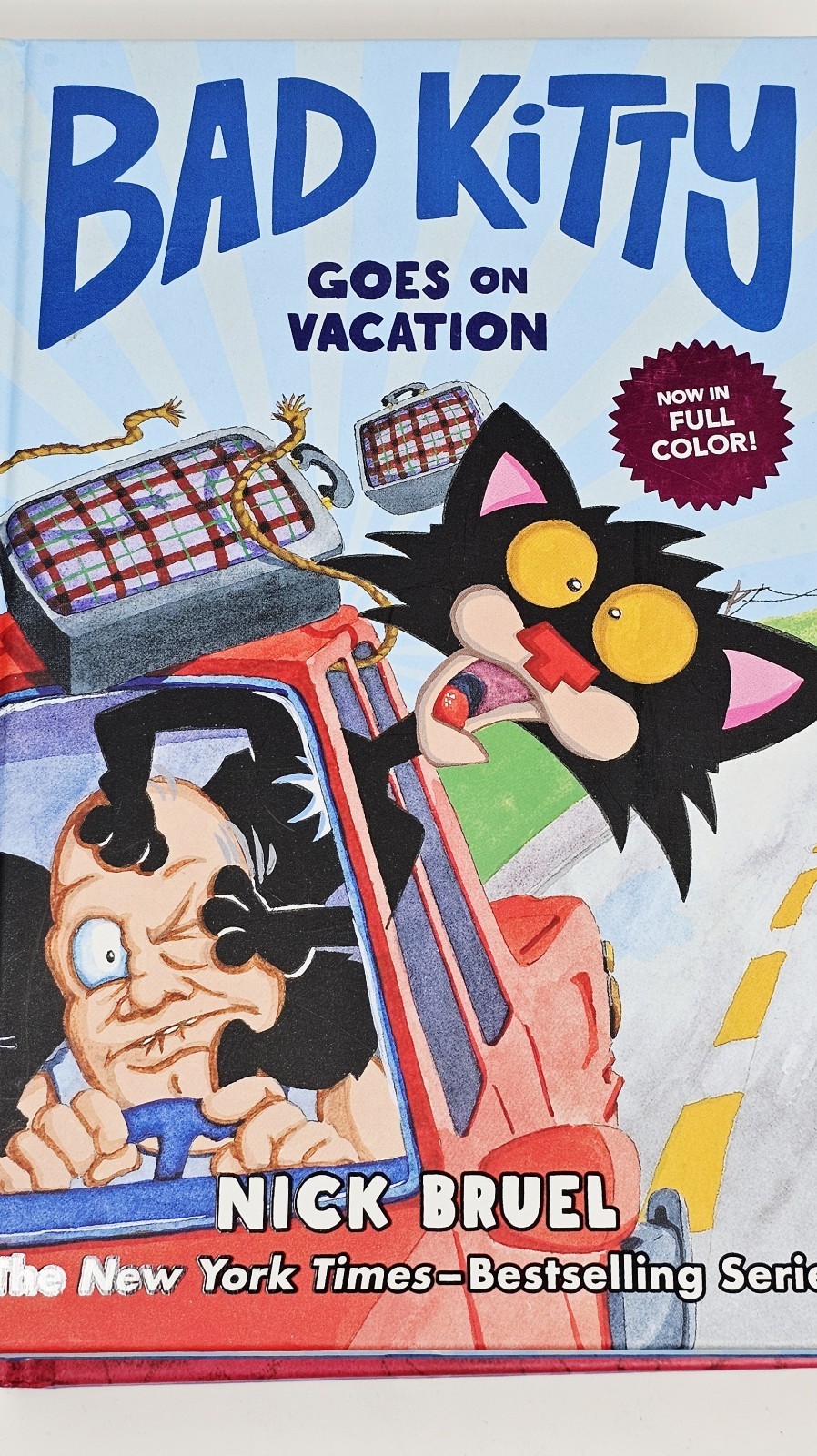 Bad Kitty Lot of 4 Hardcover Books Nick Bruel Full Color Roaring Brook Press