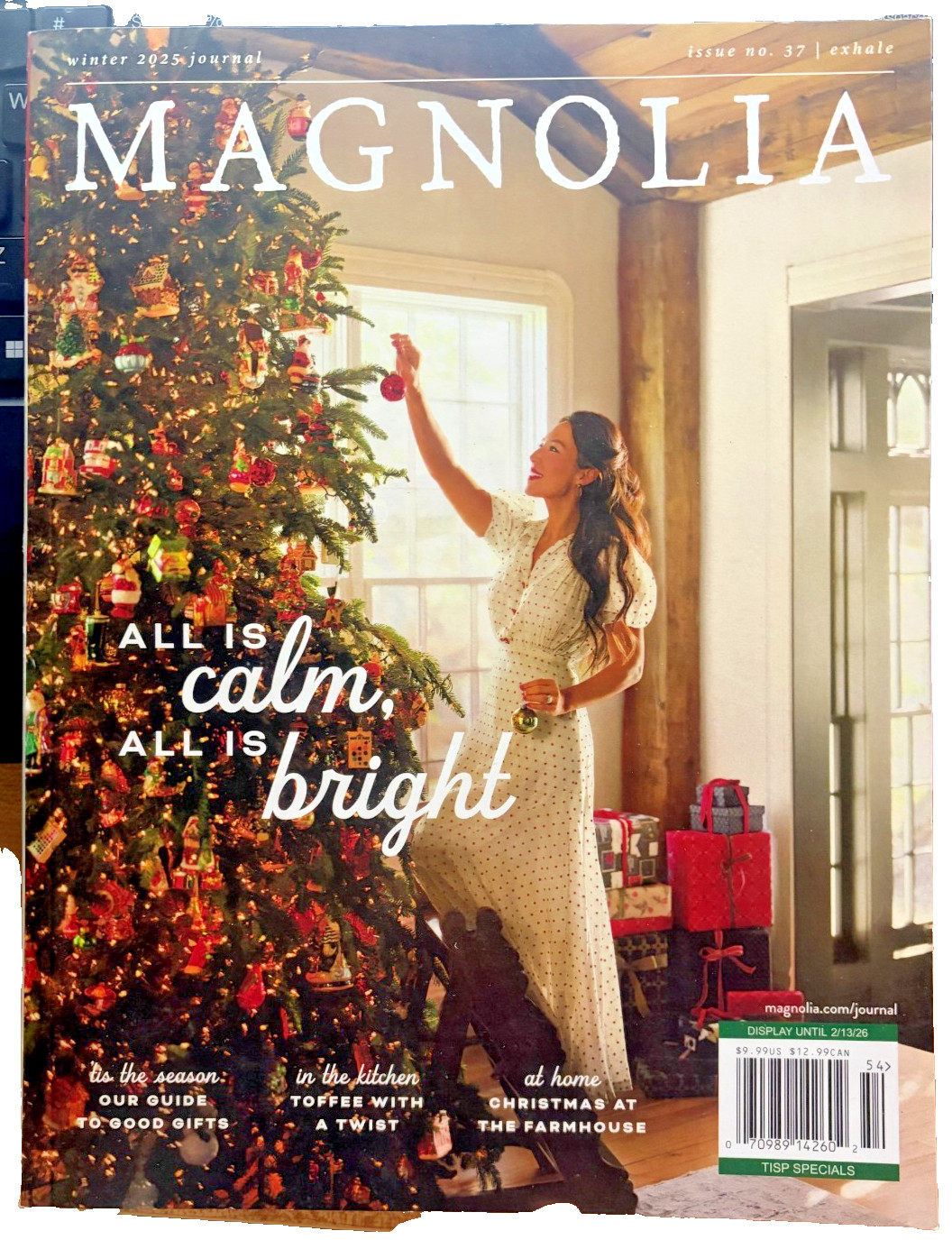 Magnolia Winter 2025 Journal Magazine Issue 37 Exhale *NEW*