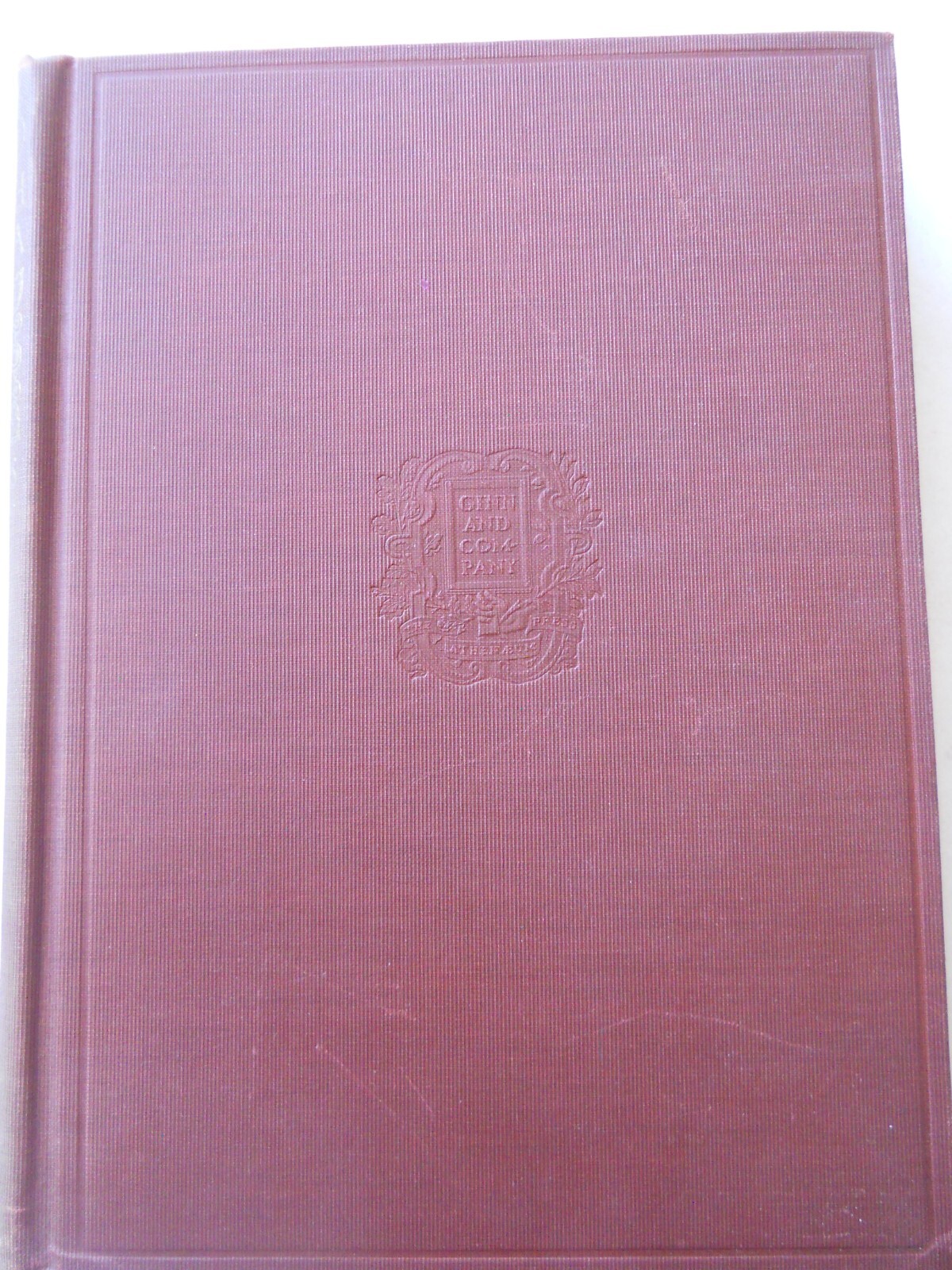 TYPES OF ENGLISH DRAMA 1660-1780 DAVID HARRISON STEVENS, ANTIQUE BOOK
