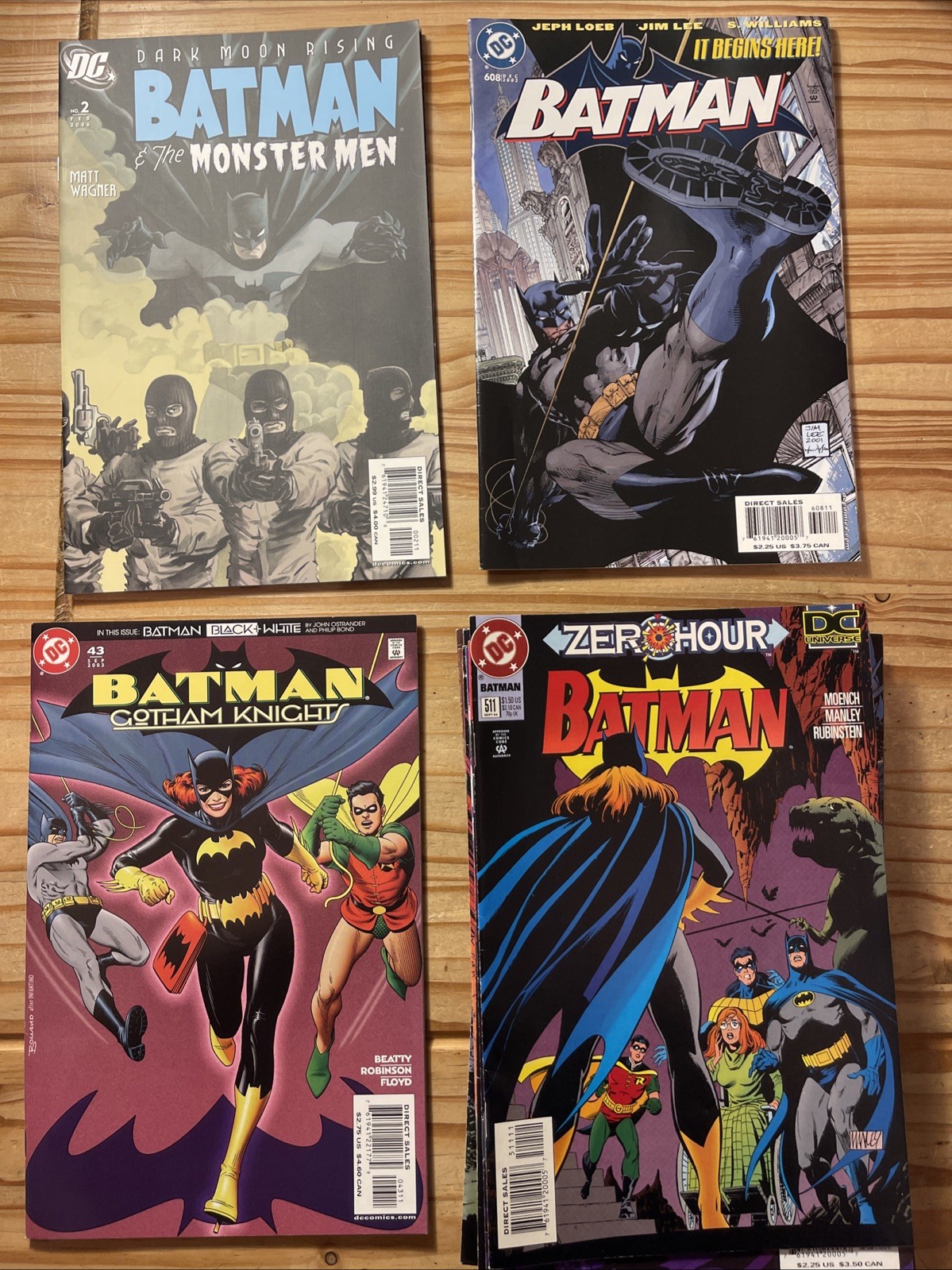 Batman Modern Age Lot of 19 Graded, mostly VFN-