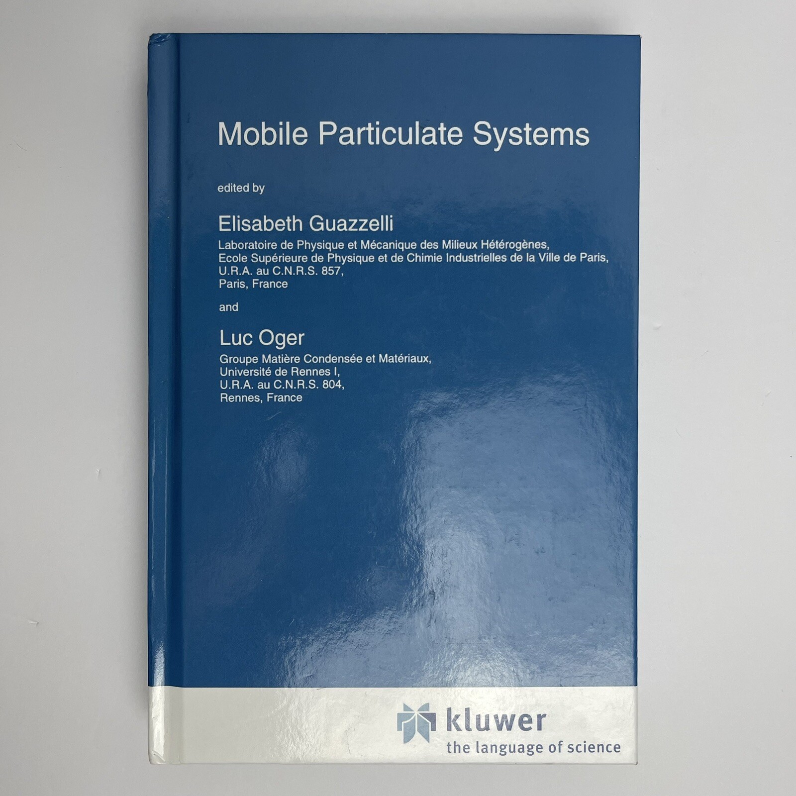 NATO Science Series E: Ser.: Mobile Particulate Systems : Proceedings of the…