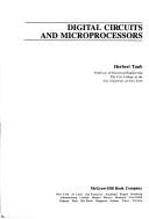 Digital Circuits and Microprocessors Hardcover Herbert Taub