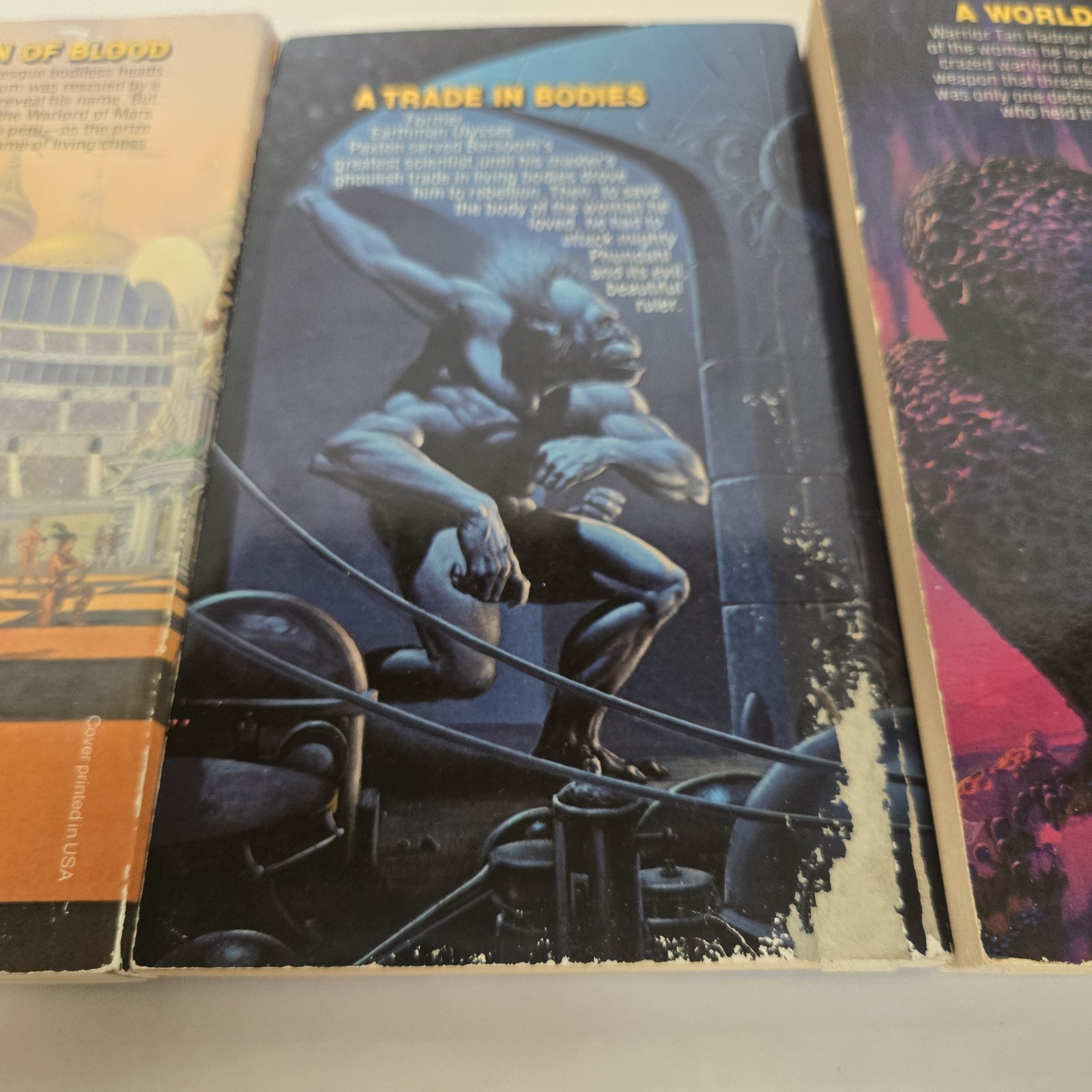 The Martian Tales of Edgar Rice Burroughs Lot of 9 Vols. 1 2 3 5 6 7 8 9 10. PB