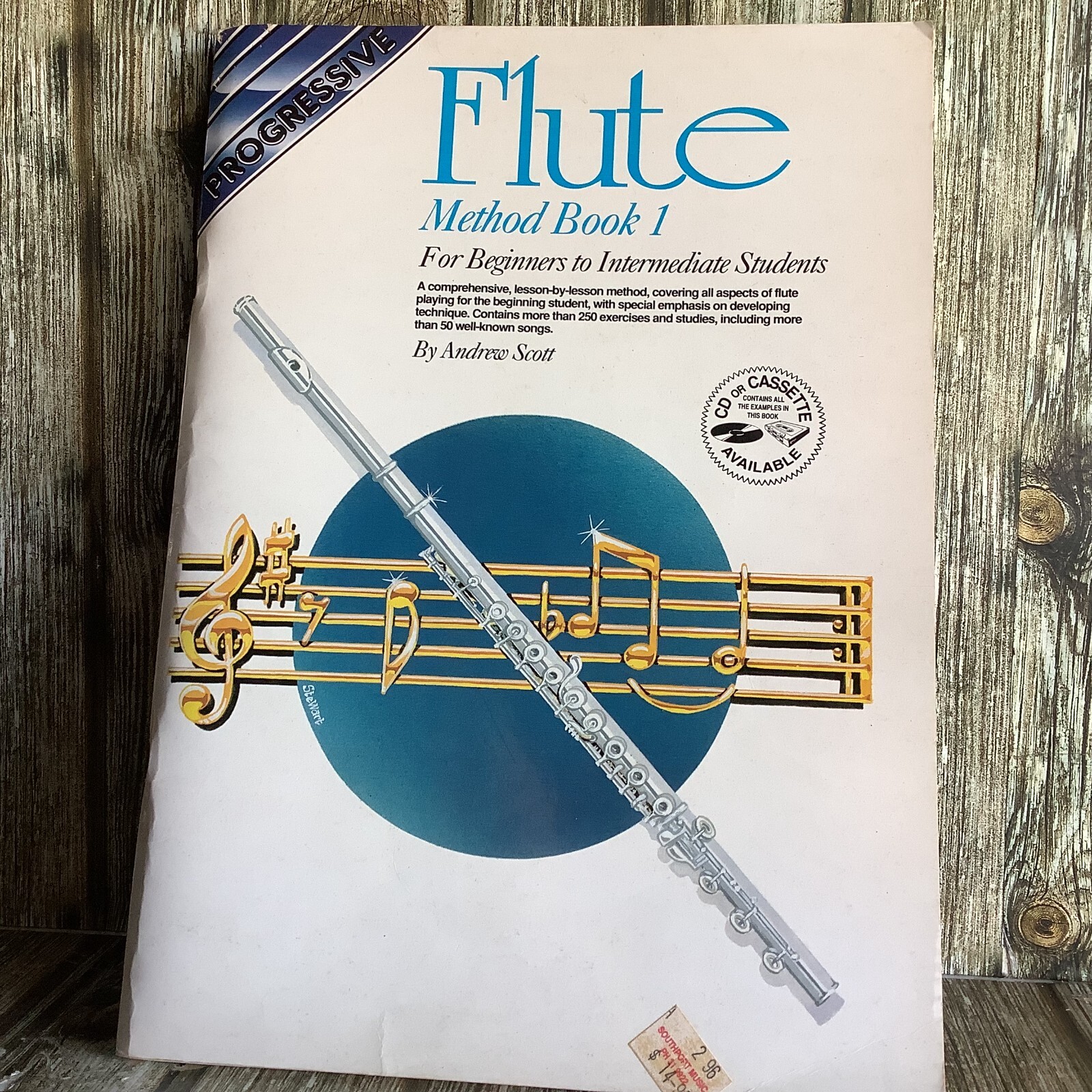 FLUTE METHOD BOOK 1 – PROGRESSIVE PAPERBACK BOOK