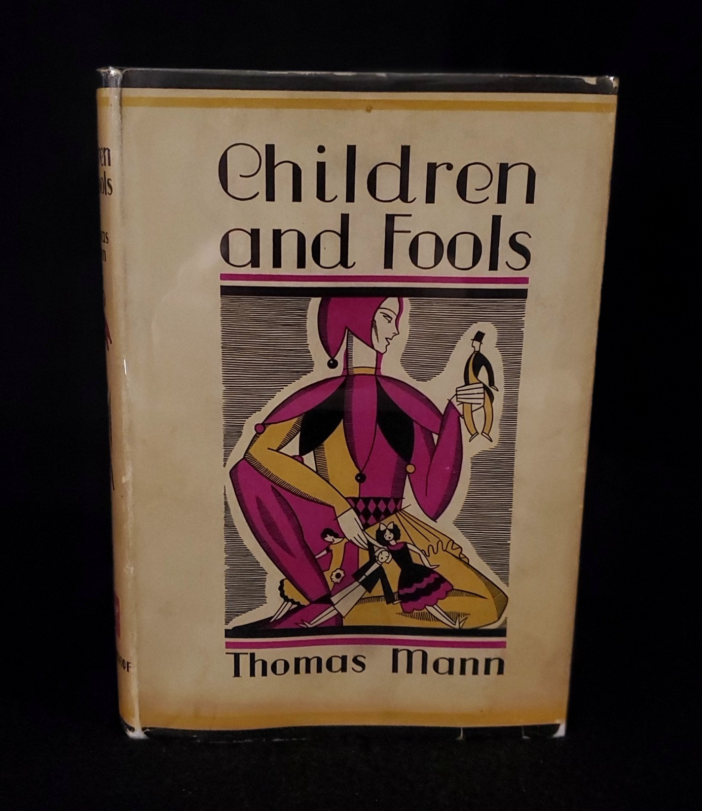 Children and Fools by Thomas Mann (Alfred A. Knopf, 1928, HCDJ)