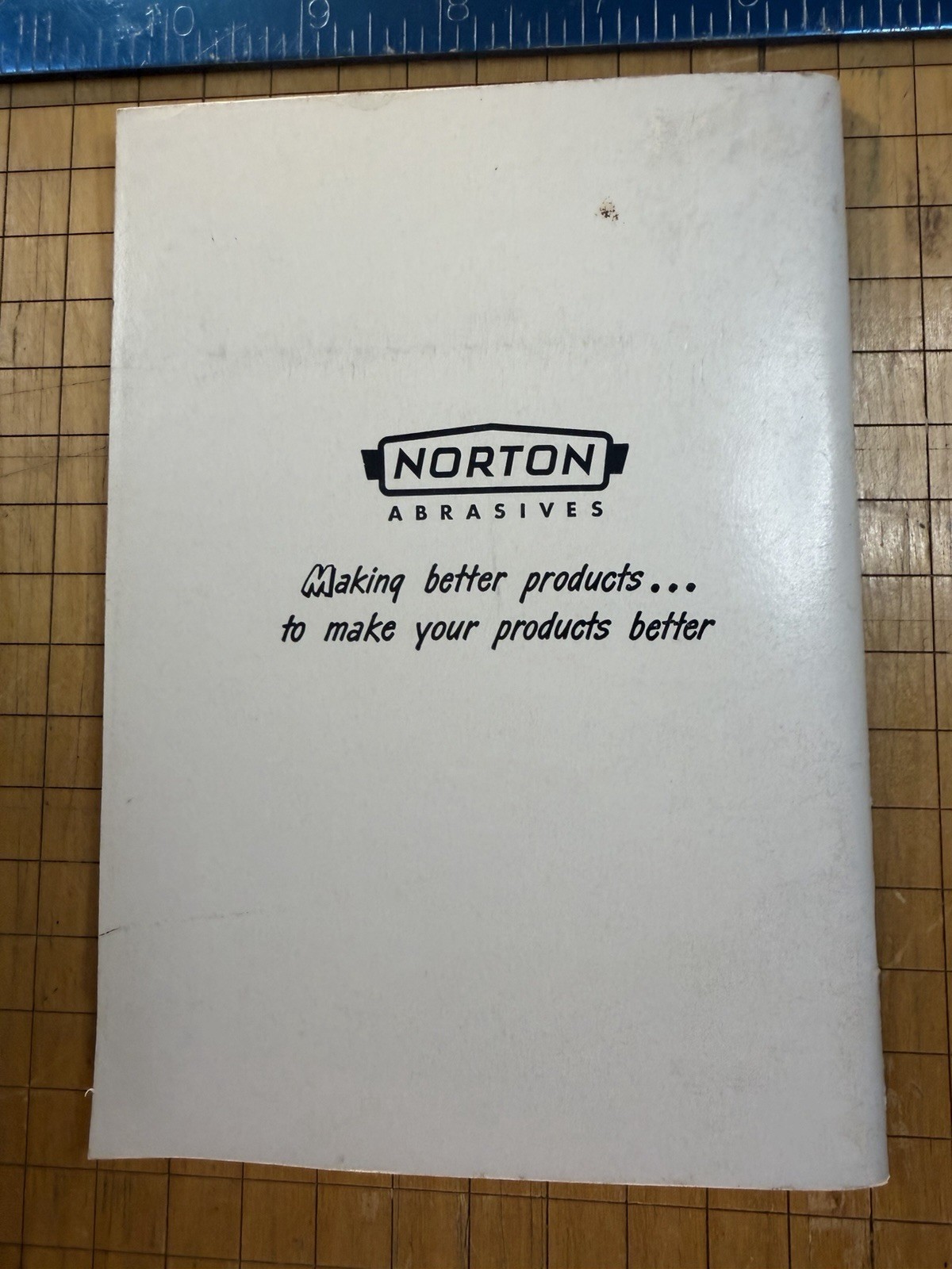 Vintage 1957 Norton Tumblex Abrasives Barrel-Finishing Manual Industrial Booklet