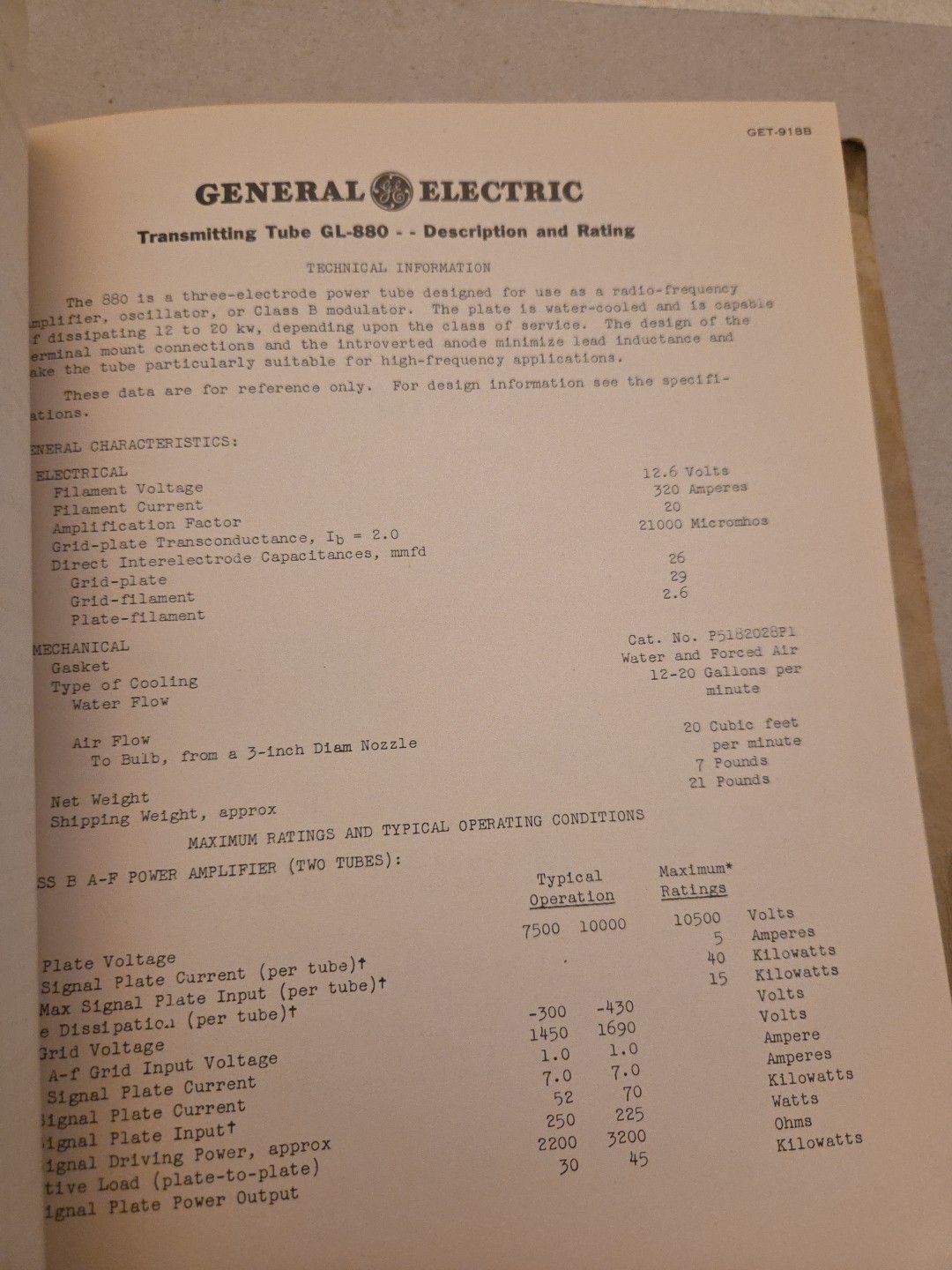 Vintage General Electric Electronics & Electronic Tubes Booklets 1930s/40s RARE