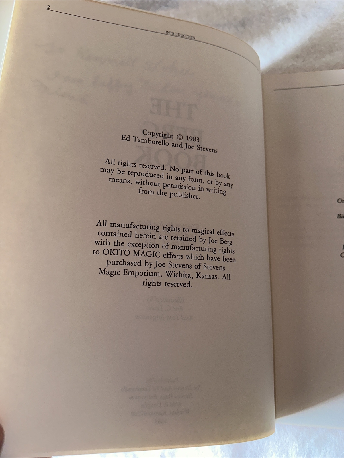 The Berg book by Joe Berg David Avadon Eric C. Lewis Tom Jorgenson Signed By Joe
