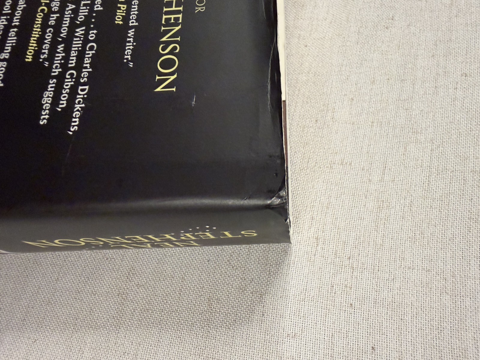 Anathem by Neal Stephenson (2008, Hardcover) 1st Printing w/Protective Cover