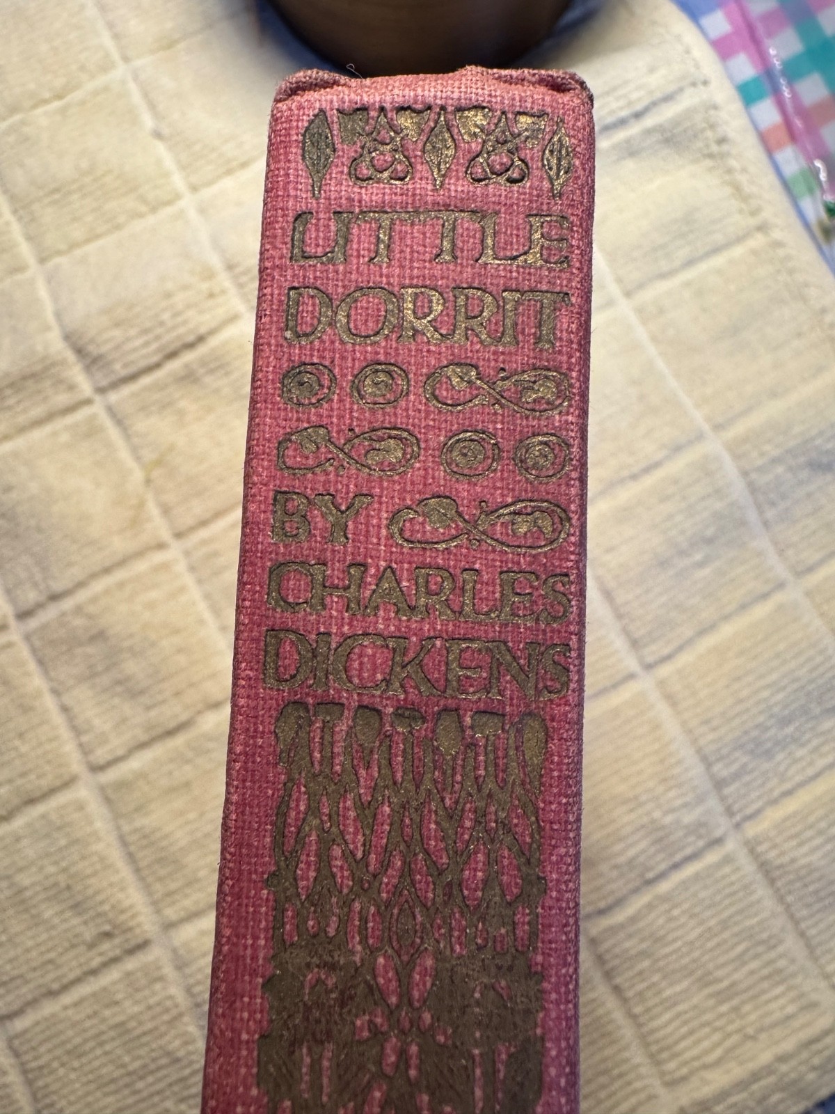 Charles Dickens hardcover, Little Dorrit, 1917, 784 pages
