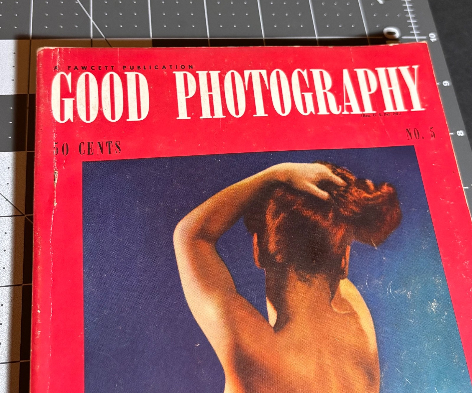 Vtg 1940s Antique GOOD PHOTOGRAPHY Magazine #5 Nude Woman