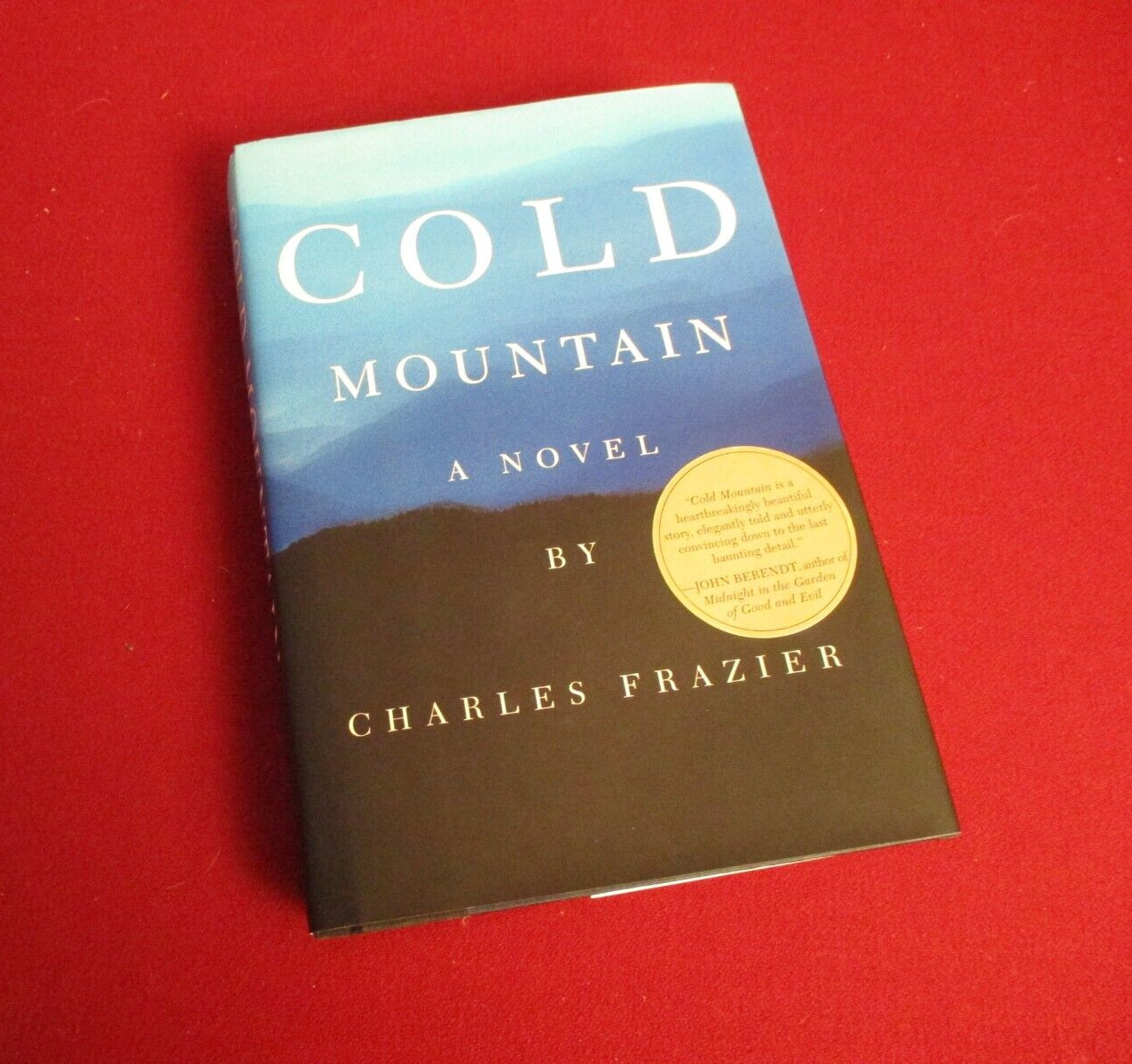 Cold Mountain by Charles Frazier (1997) 1st Printing ~ National Book Award