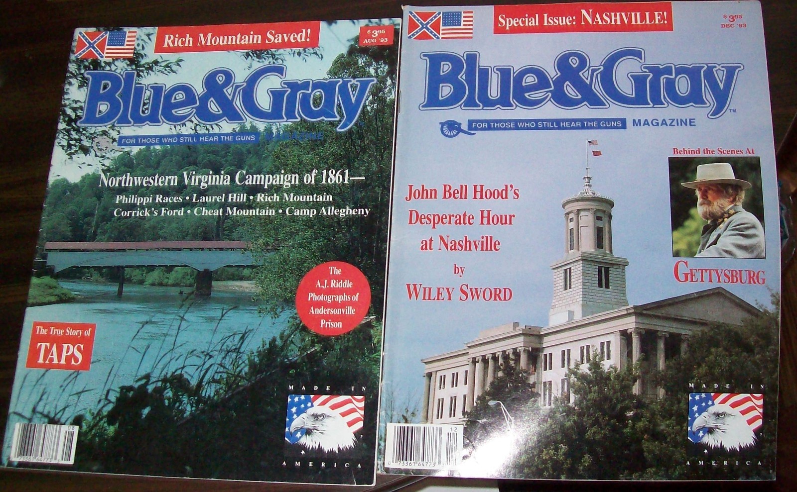 Lot of 21 Blue & Gray Magazines 1985 – 1999 Civil War