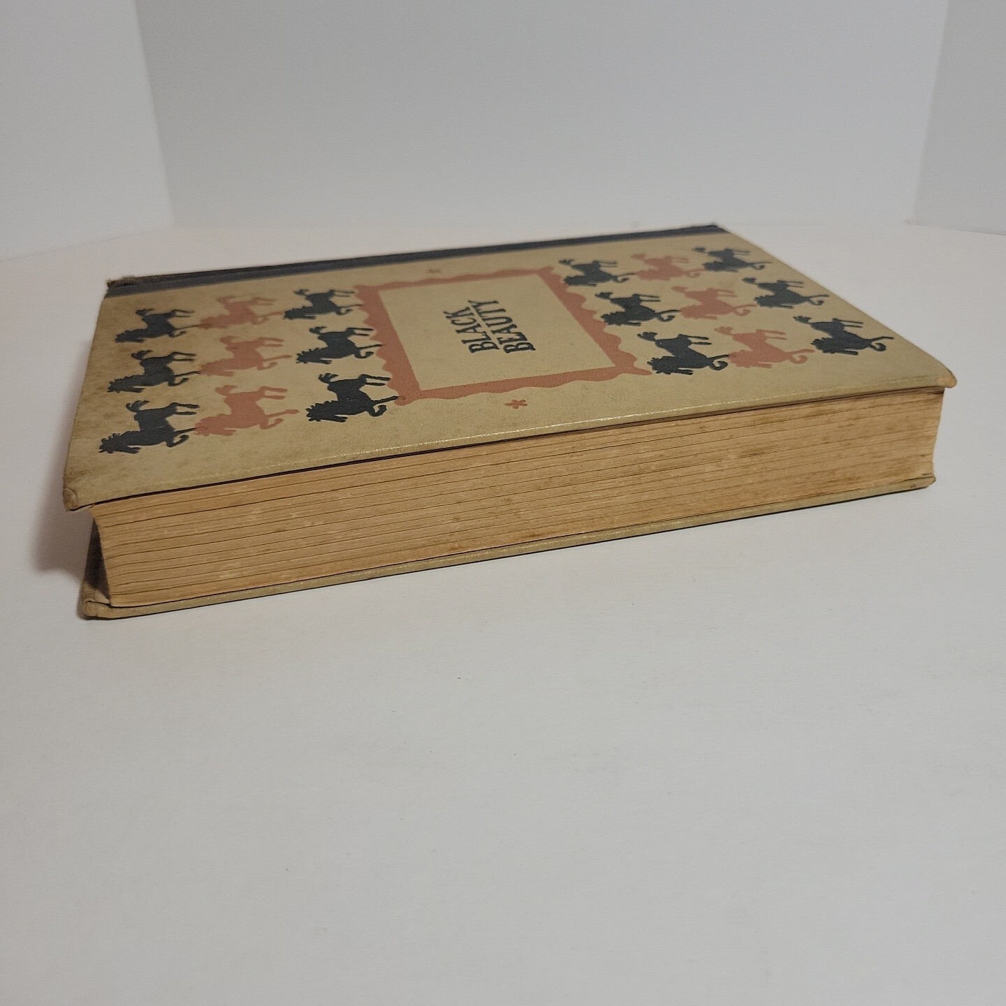 Vintage Black Beauty Book 1946 Anna Sewell Junior Deluxe Editions Hardcover