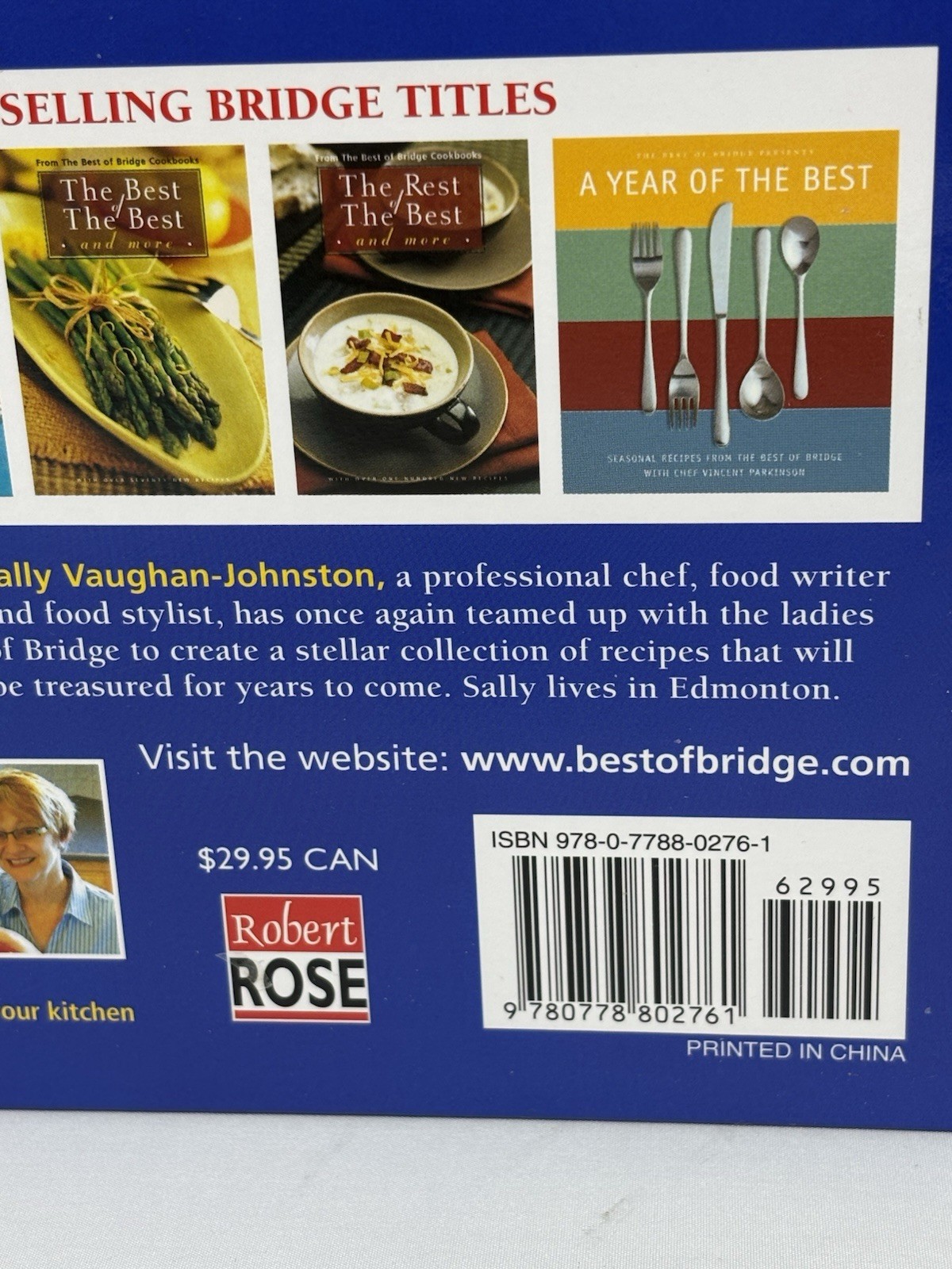 Fan Fare Best of Bridge Cookbook: Brand-New Volume Recipes 352 pages