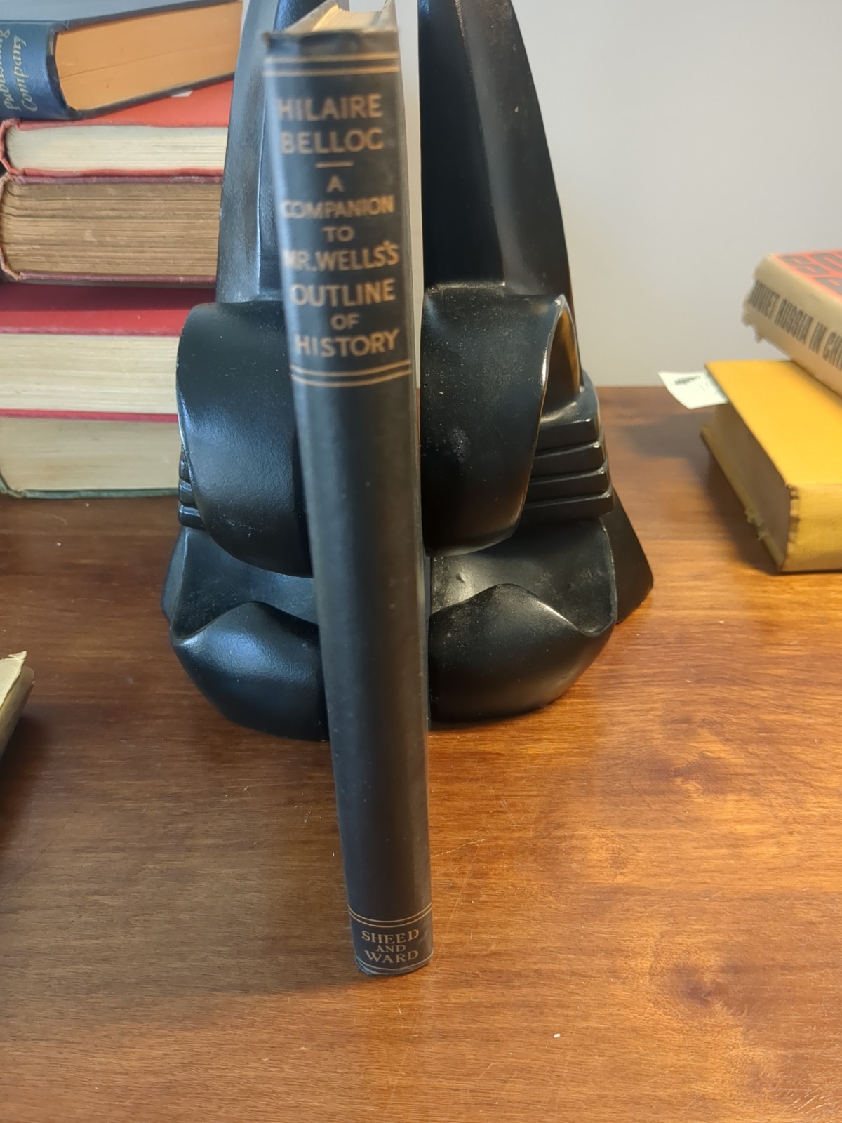 A Companion to Mr. Wells’s Outline of History by Hilaire Belloc 1929 HC/DJ