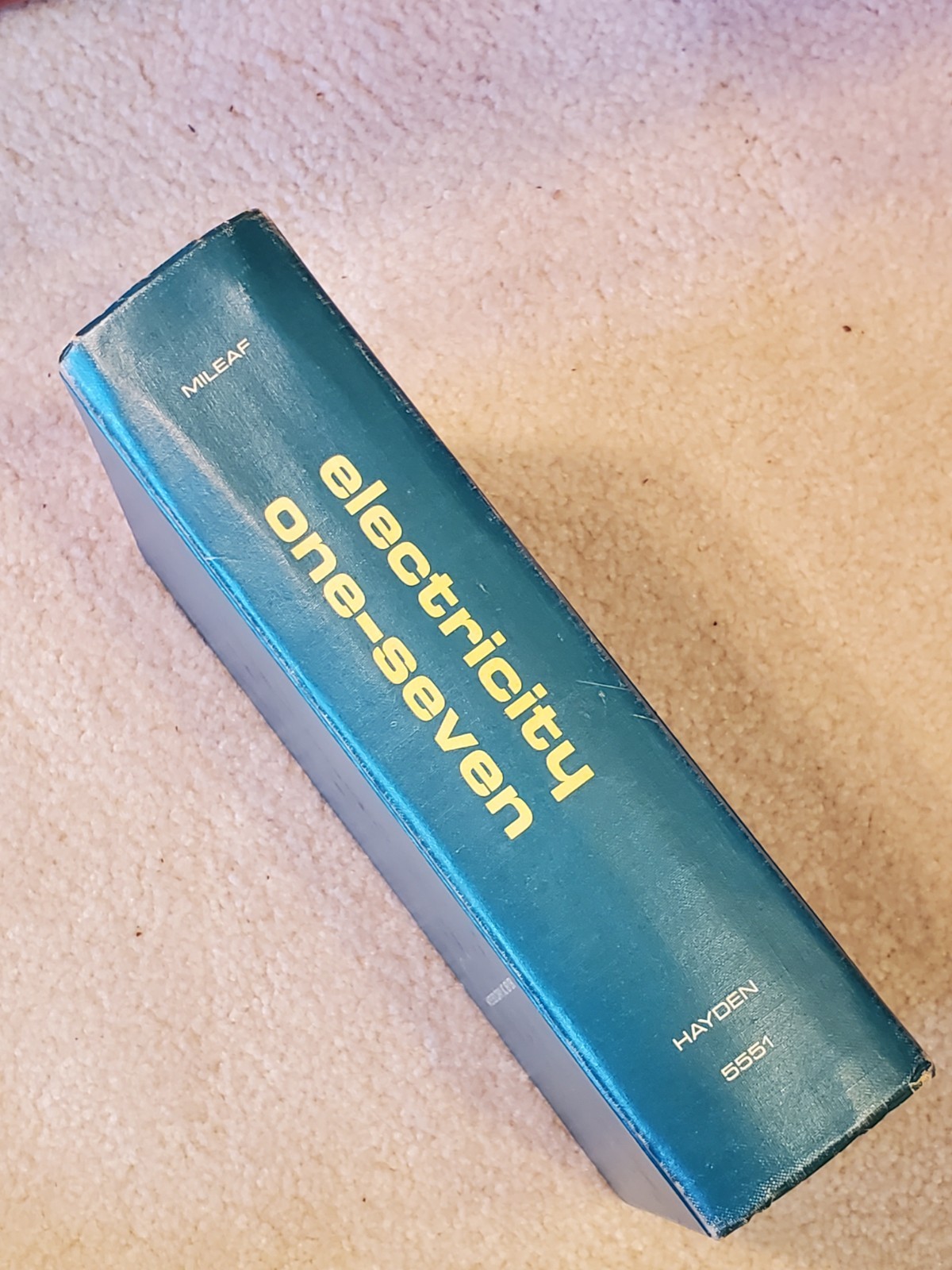 ELECTRICITY One-Seven Revised Second Edition 1-7 Harry Mileaf 1966 Hayden 5551