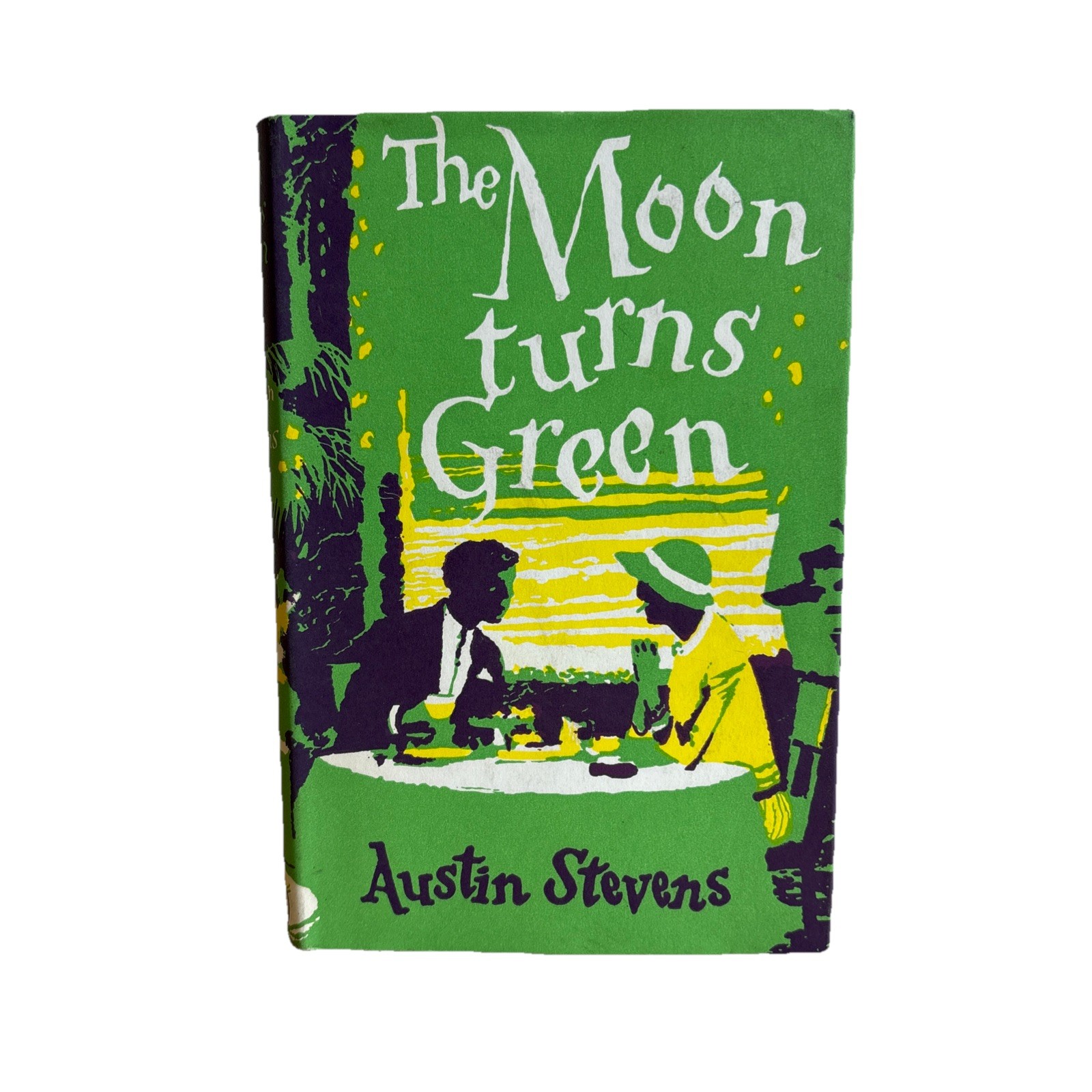 Austen Stevens The Moon Turns Green – Jonathan Cape 1961 HB DJ – 1st Edition