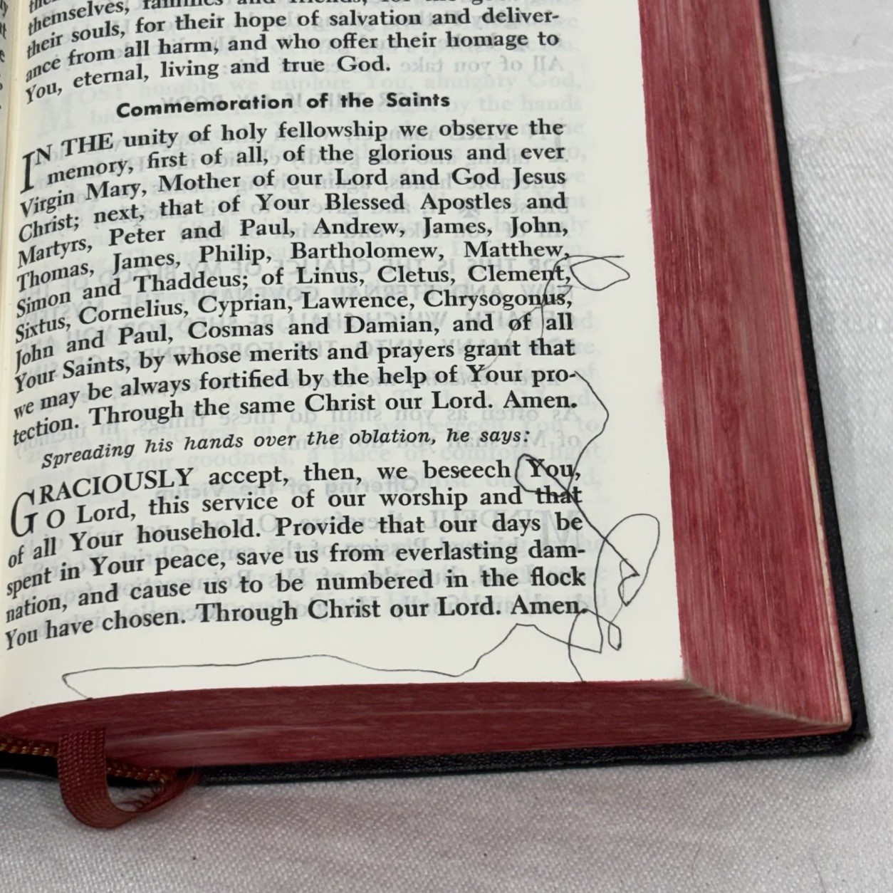 St. Joseph Continuous Sunday Missal 1957/58 Confraternity Version Vintage HC