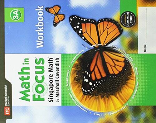 Math in Focus: Singapore Math: Student Workbook, Book A Grade 3 – GOOD