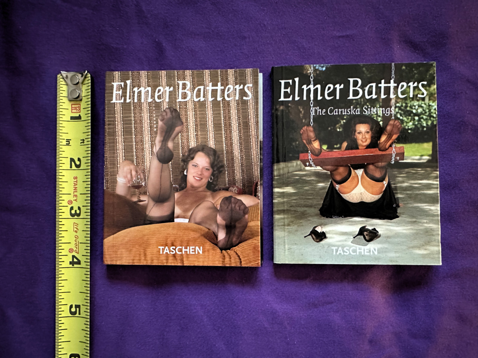 Elmer Batters – 2 Vintage Taschen Mini Books – Foot Photography